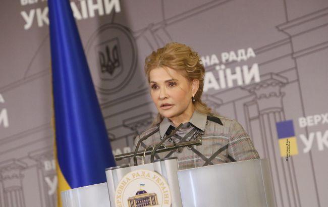 Тимошенко назвала основную задачу пятой сессии Верховной Рады